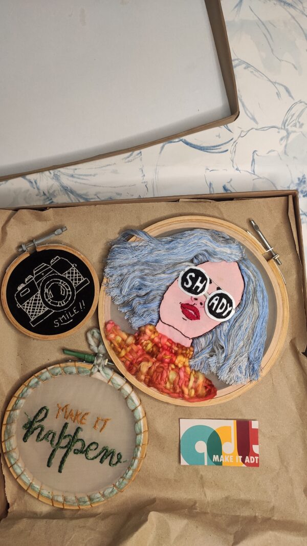 custom hoop art embroidery sets