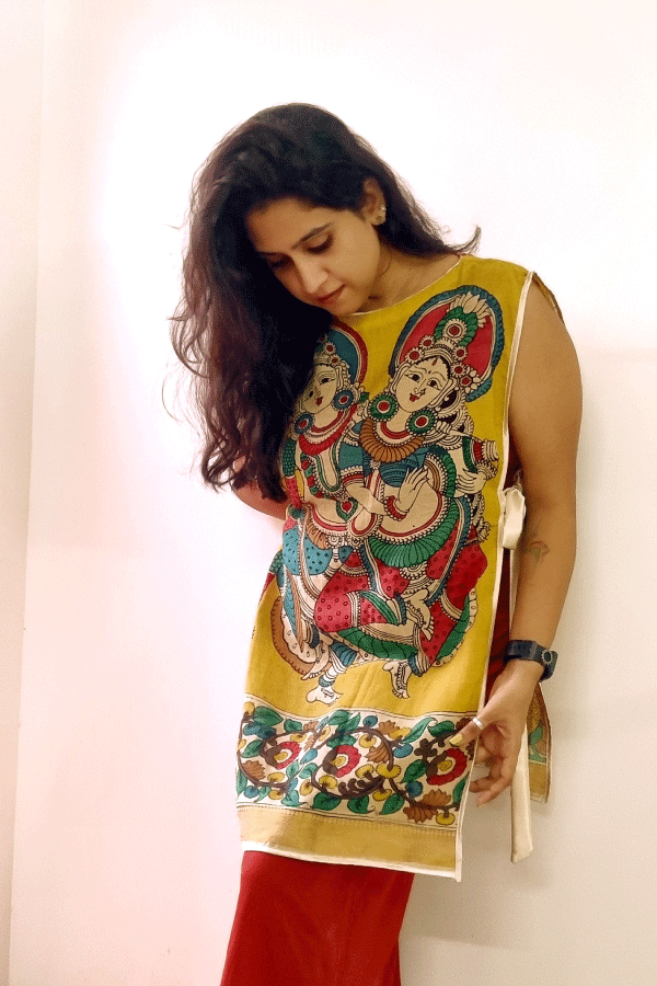 Golden Katha Tunic - Make it ADT x Kooky Nari