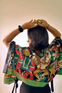 River Raga Ponchu Top- Make it ADT x Kooky Nari