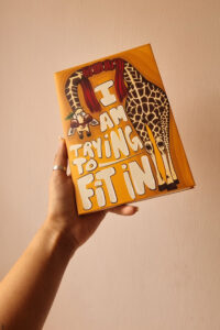 Trying to fit in giraffe Diary  by Make it ADT
