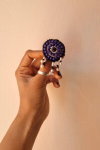 evil eye brooch