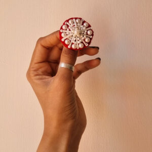 snowflake brooch
