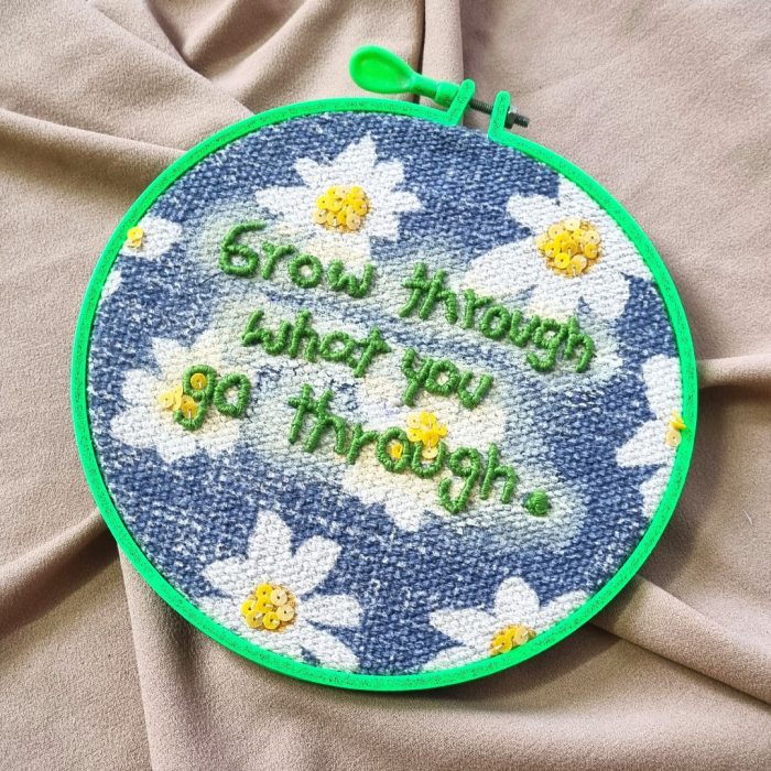 Bloom Through It Hoop Art  – Make it ADT