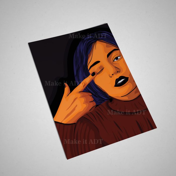 Make a Face Happiness Poster