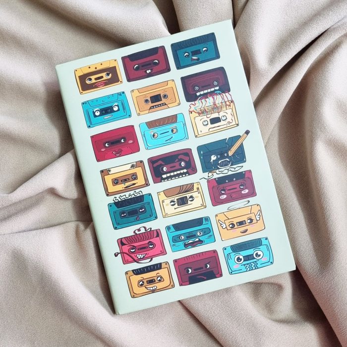 Cassette life Ruled Diary  by Make it ADT