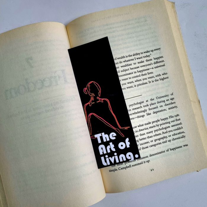 The art of living Bookmark