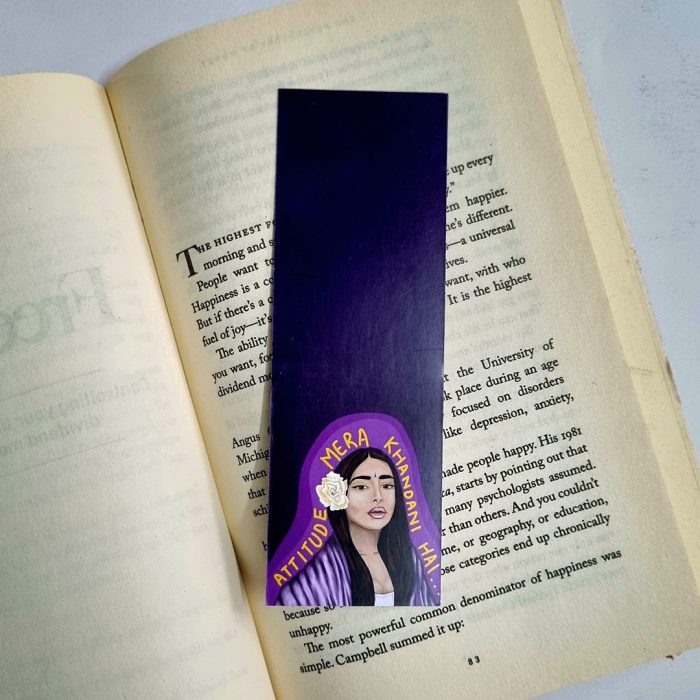 Khandani Attitude Bookmark