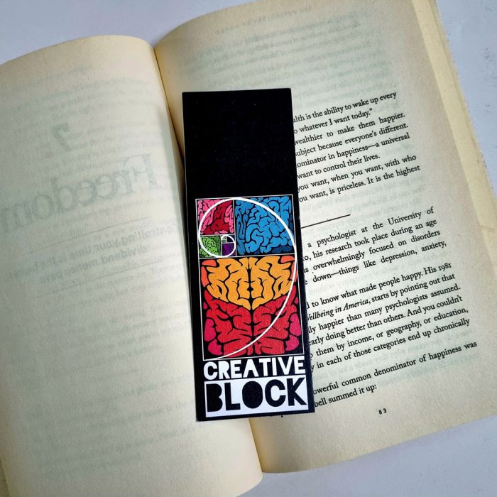 Creative block Bookmark