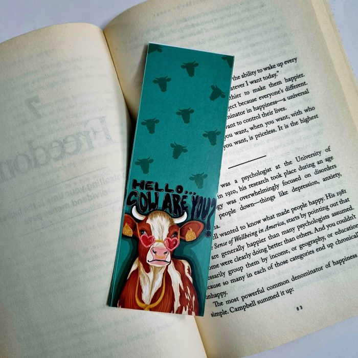 Hello Cow are you? Bookmark