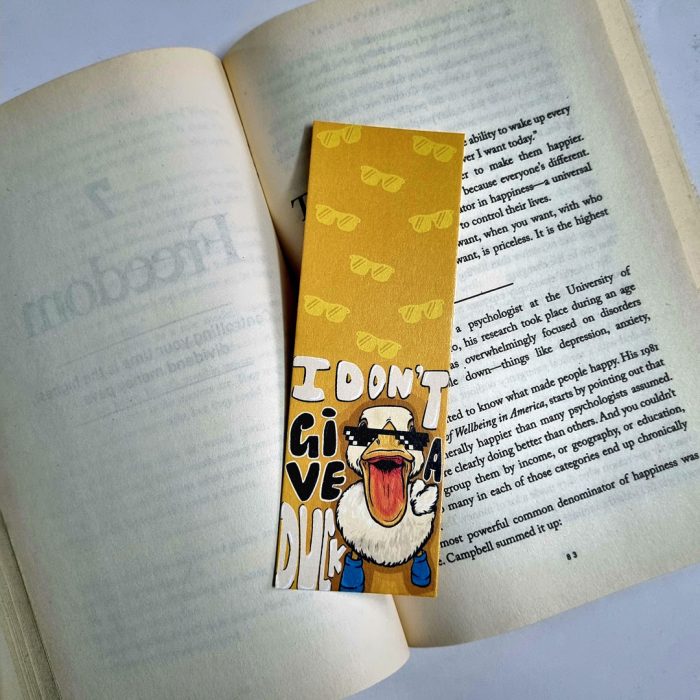 Don’t give a Duck Bookmark