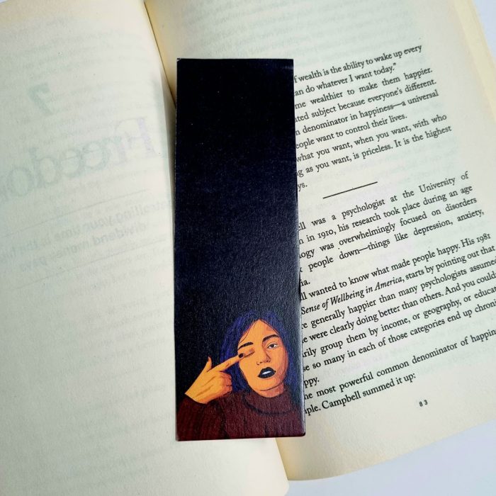 Make a Face Bookmark