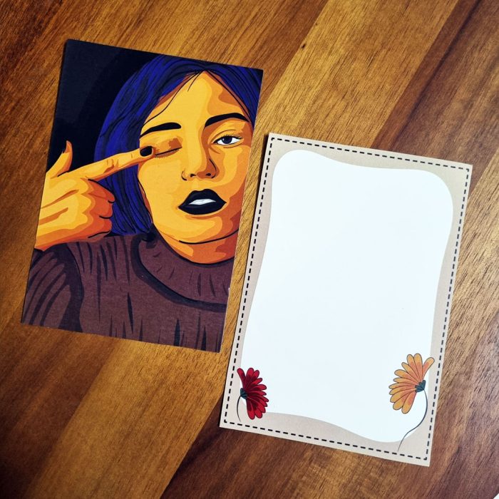 Make a face Notecard