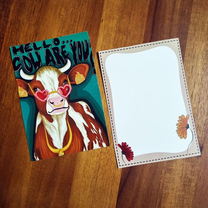 Hello Cow are you? Notecard