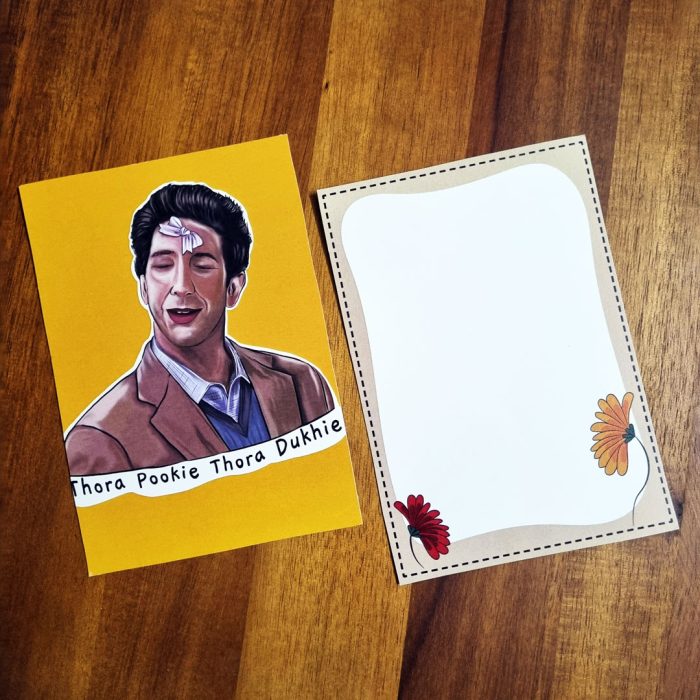 Ross Geller Notecard