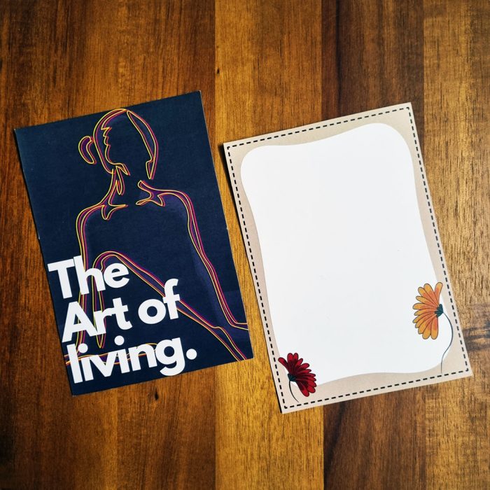 The Art of Living Notecard