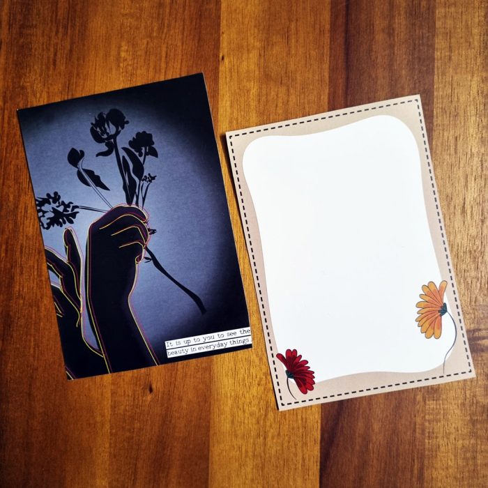 Beauty in Darkness Notecard