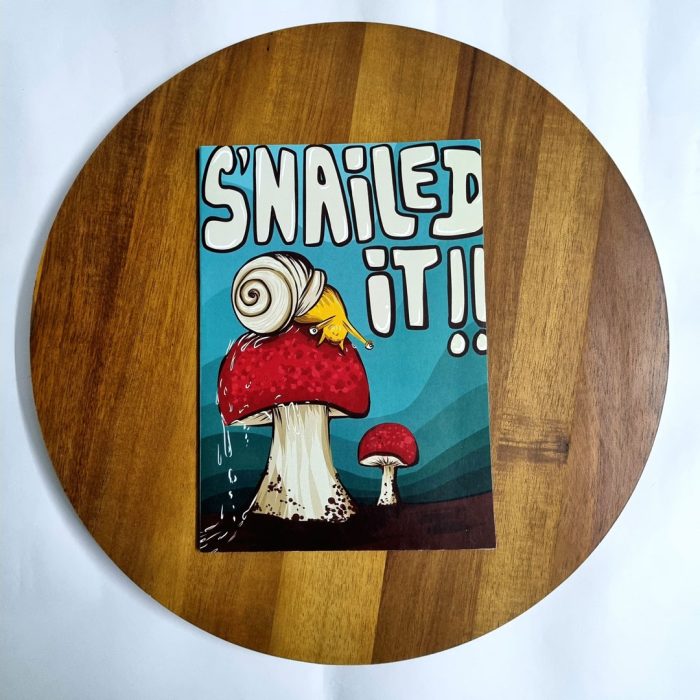 Snailed it Greeting Card