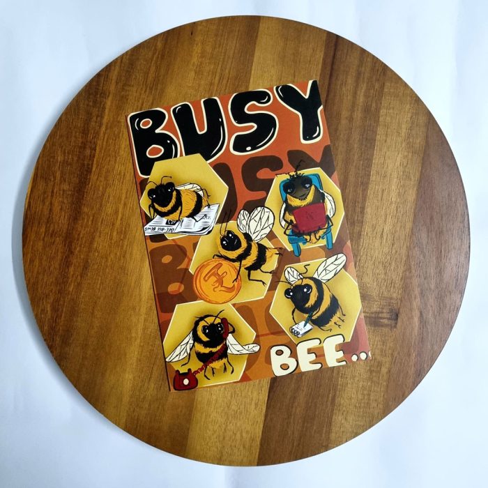 Busy Bee Greeting Card