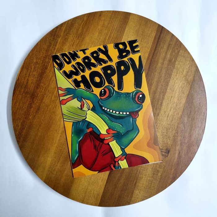 Don’t worry be Hoppy Greeting Card