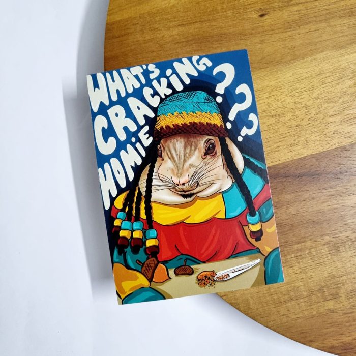 What’s cracking Homie Art Print