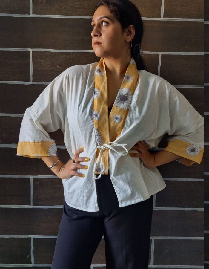 Sunflower kimono