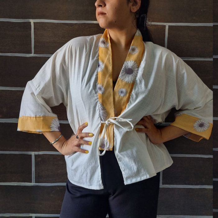 Sunflower kimono