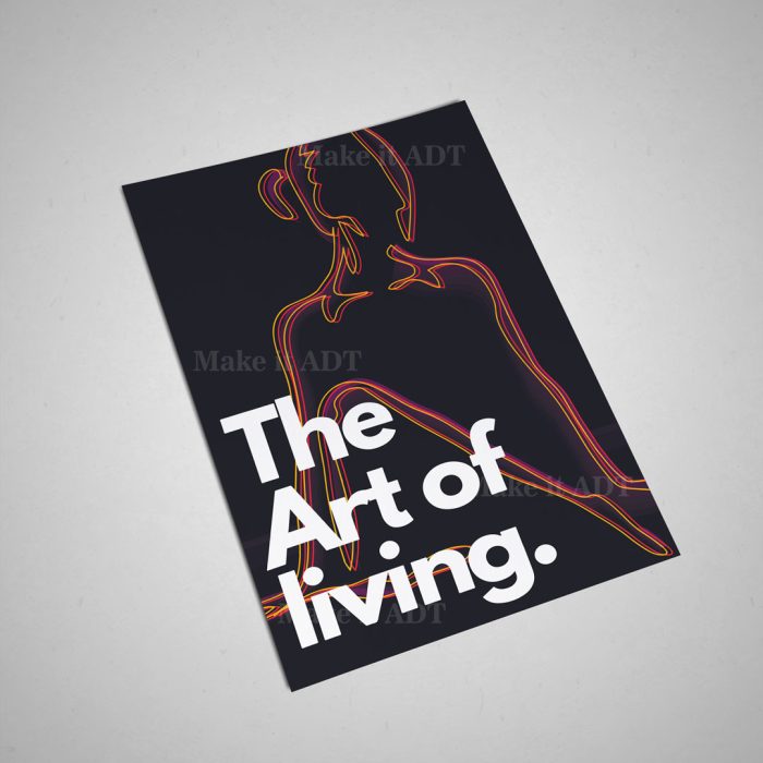 The Art of Living Poster