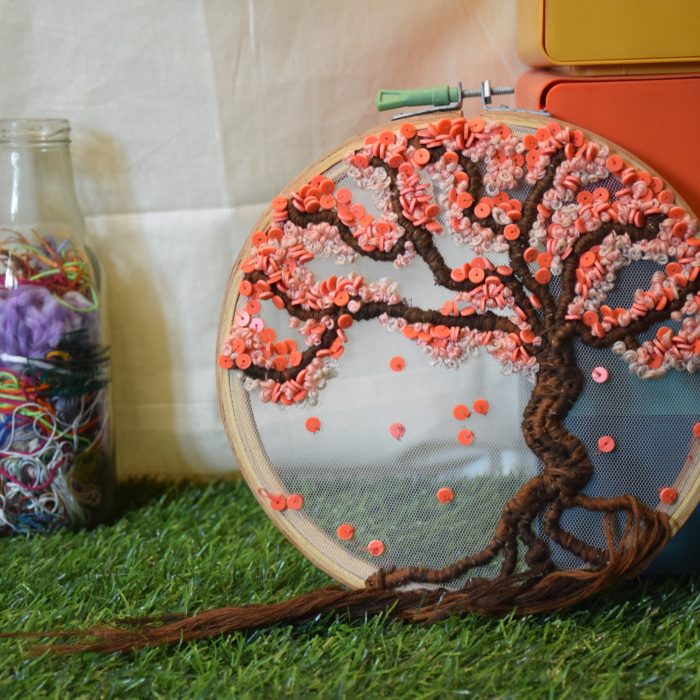 Cherry Blossom Hoop Art – Make it ADT