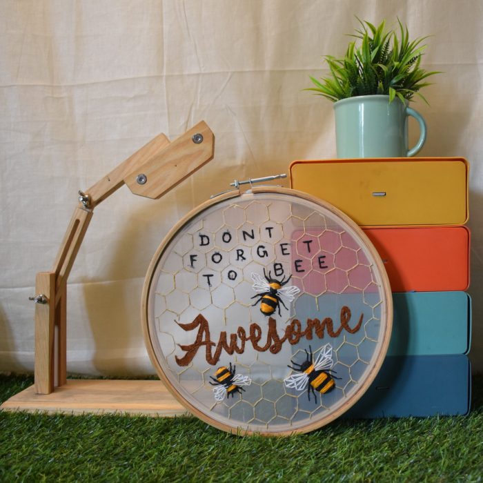 Bee Awesome Hoop Art – Make it ADT