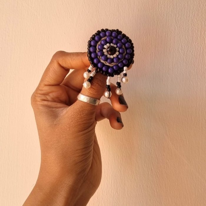 Evil Eye Brooch