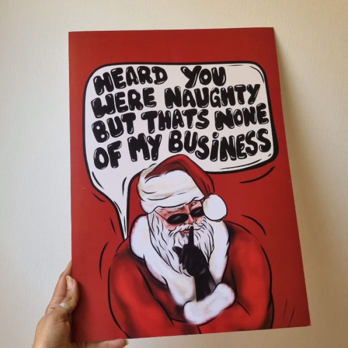 Santa keeping secrets Poster