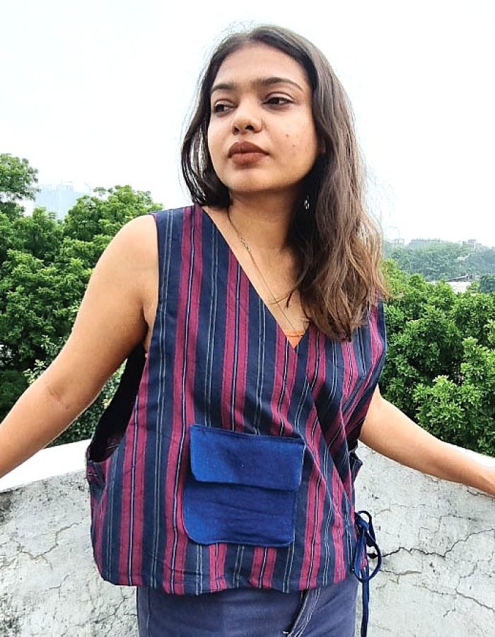 Casually Striped Vest top