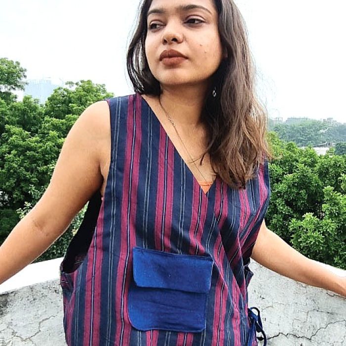 Casually Striped Vest top