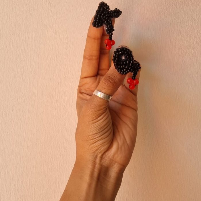 King & Queen of hearts Brooch