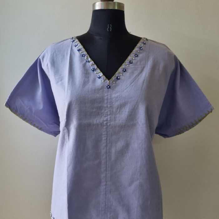 Lilac Garden Zero Waste Top