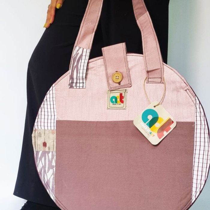 Mauve Zero Tote Bag