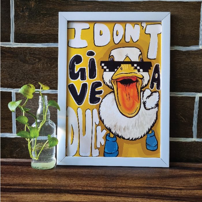 Don’t give a Duck Poster