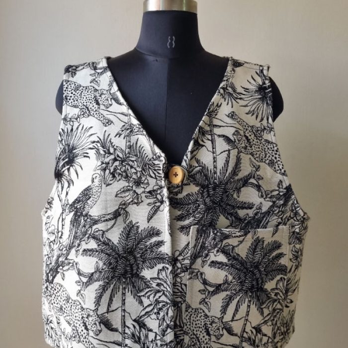 Upside down Reversible Vest